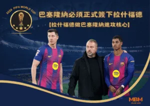 巴塞隆納必須在2026正式簽下拉什福德做進攻核心