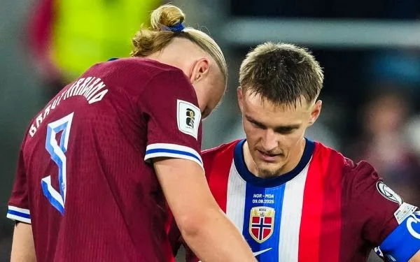 挪威在哈蘭德與厄德高的默契配合下順利晉級2026世界盃