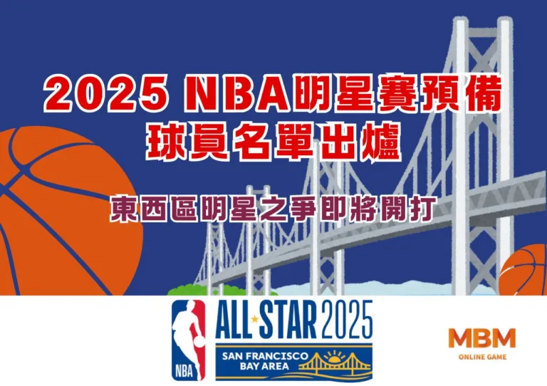 2025 NBA明星賽預備球員名單出爐：東西區明星之爭即將開打