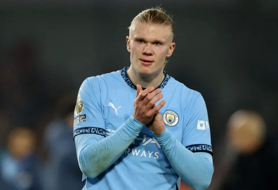 埃爾林·哈蘭德（Erling Haaland）與曼城續10年長約